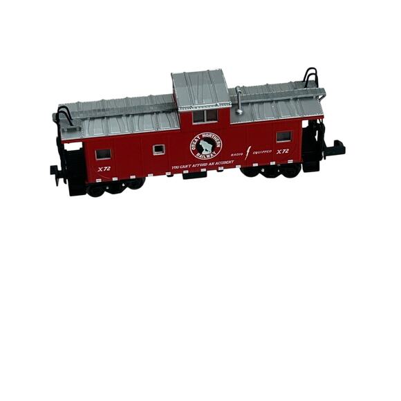Atlas 43002 N Gauge Standard Cupola Caboose Great Northern #X72 - Picture 3 of 7